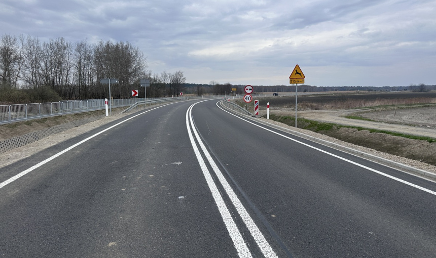 Droga Zapałów - Koniaczów na ukończeniu