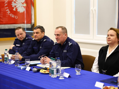 Policja podsumowała 2025 rok. Odprawa w Lubaczowie z udziałem władz [ZDJĘCIA]