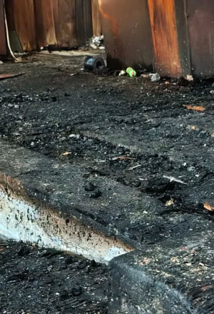 Pożar w Borchowie. Samotna matka z 13-letnim synem potrzebuje pomocy. Ruszyła zbiórka