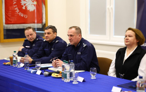 Policja podsumowała 2025 rok. Odprawa w Lubaczowie z udziałem władz [ZDJĘCIA]