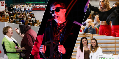 Wieczór Kobiet w Oleszycach. Wystąpił Jacek Kawalec [ZOBACZ ZDJĘCIA]