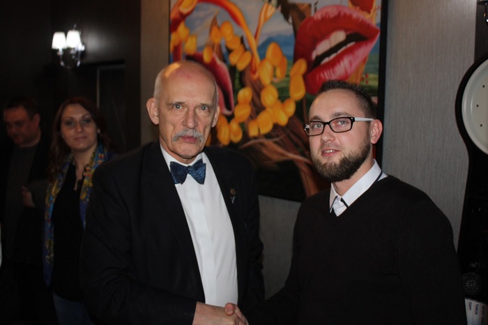 Przedstawiciele lubaczowskich struktur spotkali się z Januszem Korwinem – Mikke