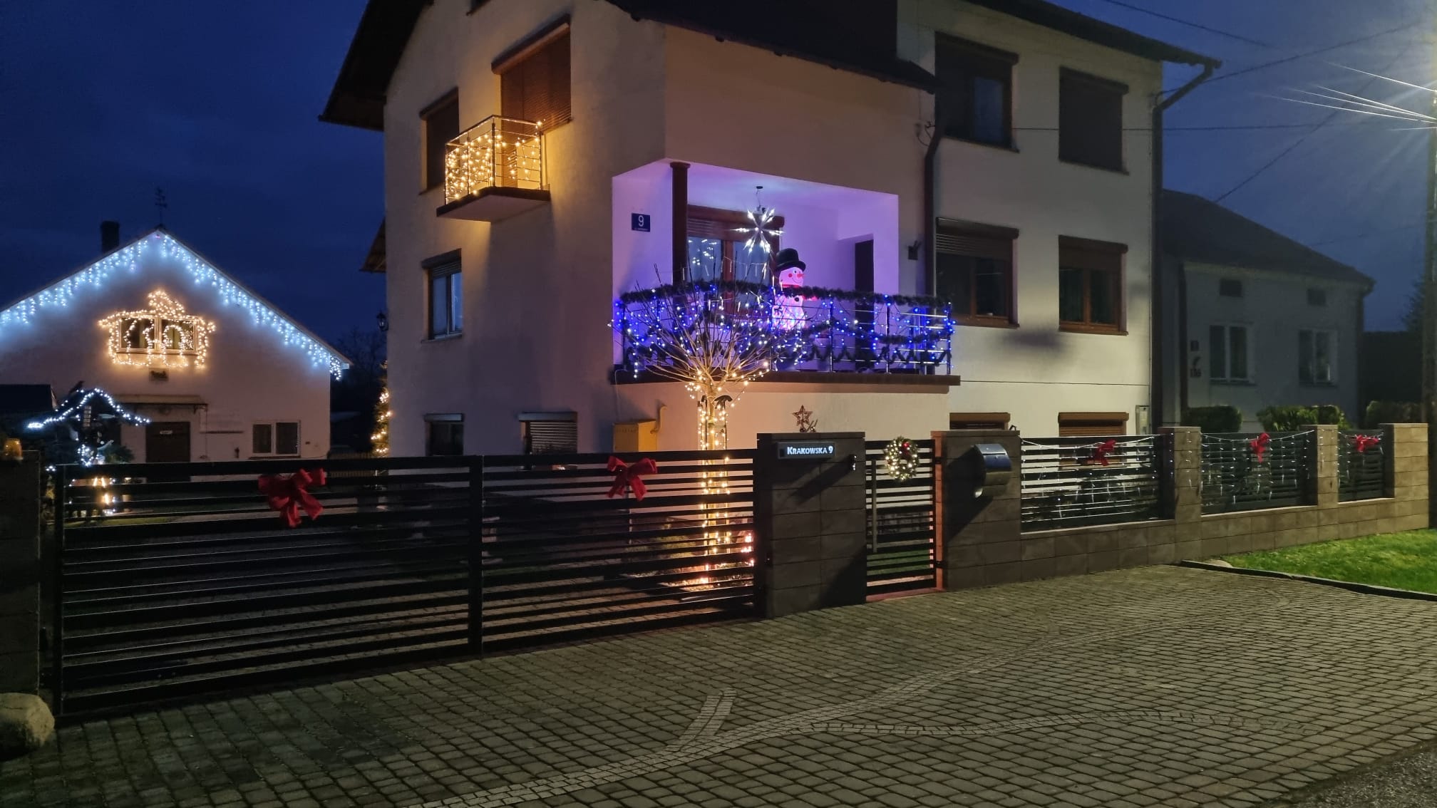 Iluminacje świąteczne – I miejsce, Ewelina Chmiel