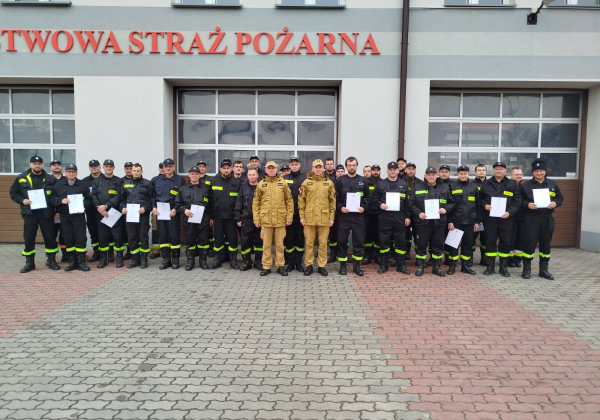 Strażacy-ochotnicy z powiatu lubaczowskiego szkolili się z ratownictwa technicznego