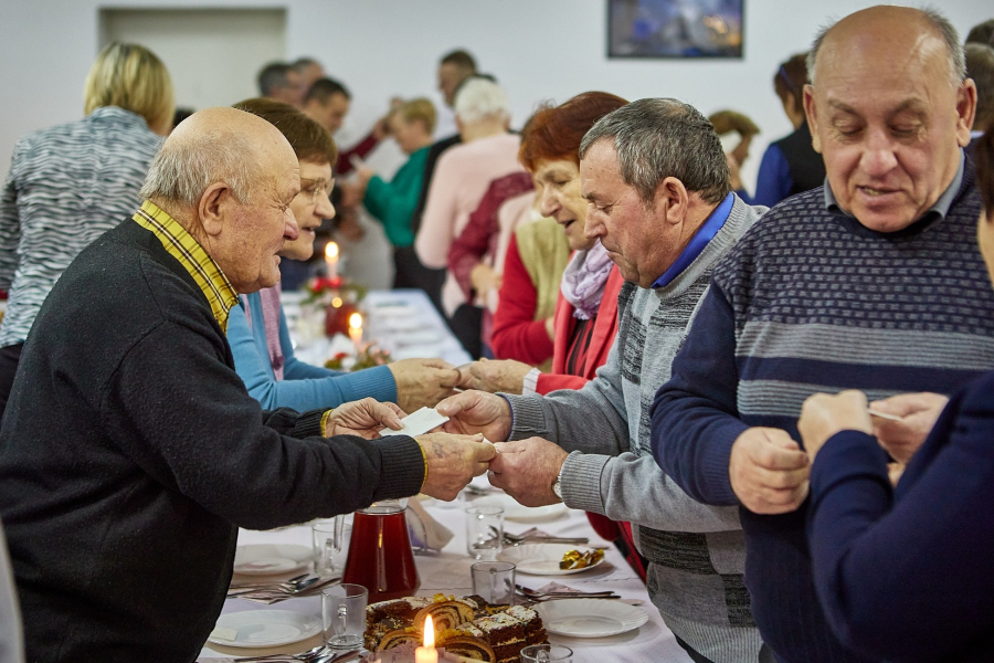 Świąteczne spotkanie w Nowym Bruśnie i Polance: magia świąt, jasełka i wspólna radość