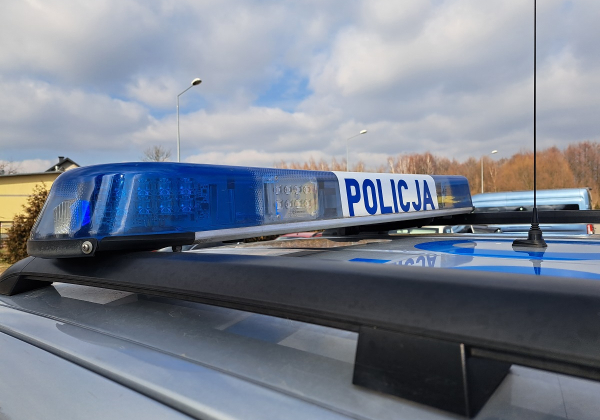 Ładunek spadł z przyczepy i uszkodził samochód - kierowca Skody ukarany