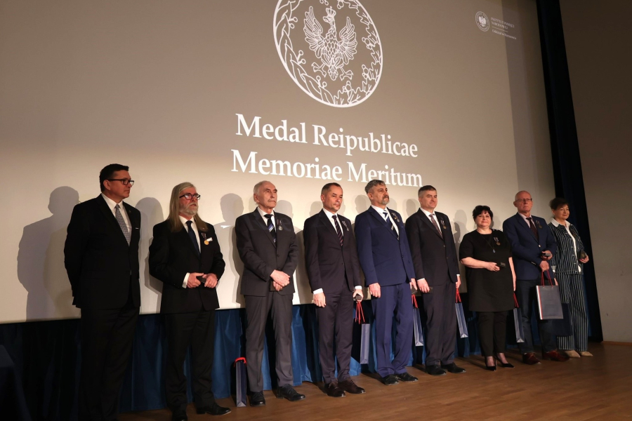 Medal Reipublicae Memoriae Meritum dla Wiesława Kapla. IPN docenił jego działalność