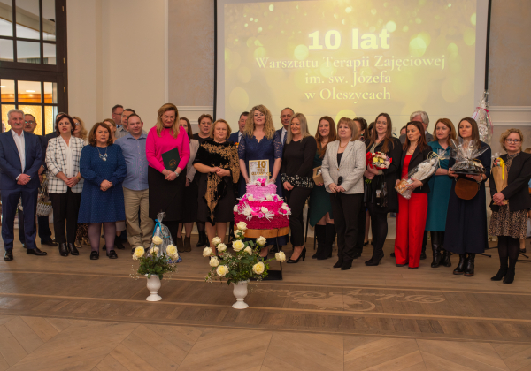 Warsztat Terapii Zajęciowej w Oleszycach świętował 10-lecie działalności [ZDJĘCIA]