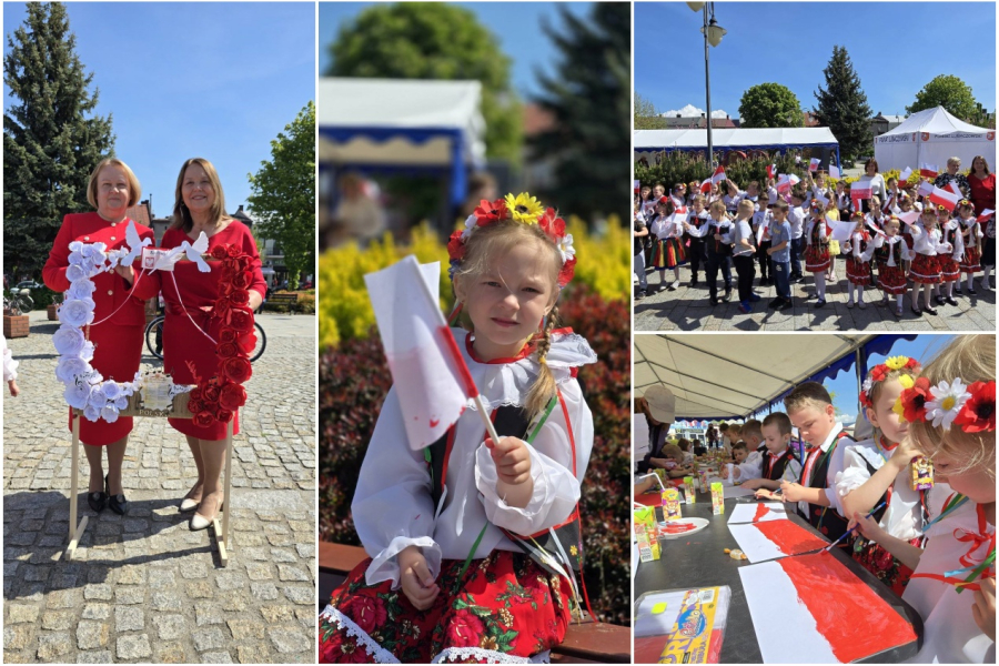 Radość, taniec i malowanie flag – tak najmłodsi rozpoczęli majówkę w Lubaczowie [FOTO][VIDEO]