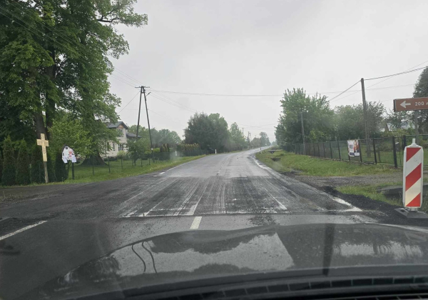 Ruszył kolejny remont drogi wojewódzkiej w kierunku Sieniawy
