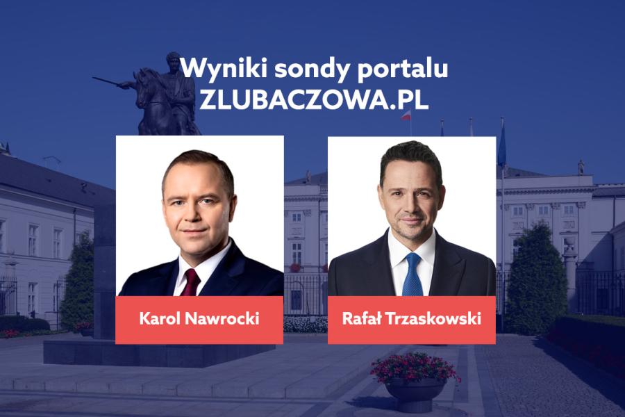 Sonda ZLUBACZOWA.PL: Karol Nawrocki zdecydowanym faworytem w naszym powiecie