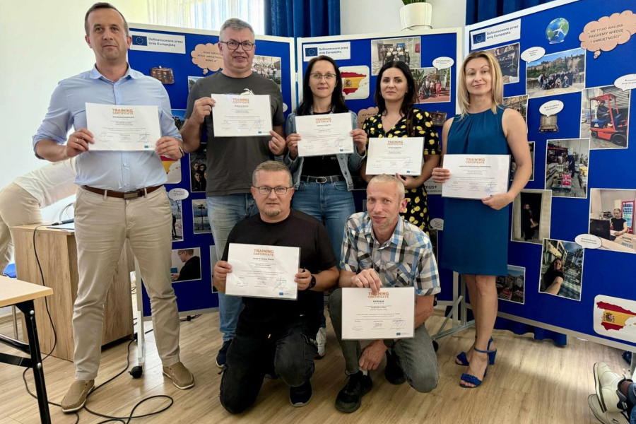 Zespół Szkół w Lubaczowie podsumował projekt Erasmus+