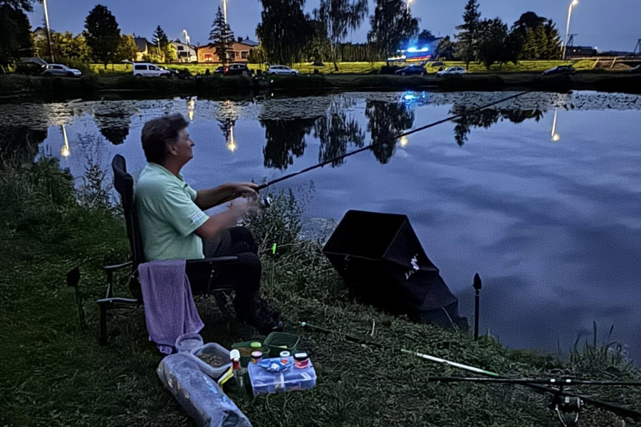 Wędkarstwo: Michał Nawrót zwycięzcą nocnych zawodów w Lubaczowie