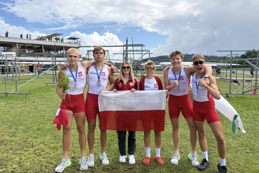 Maciej Dworak z Lubaczowa wśród najlepszych młodych wioślarzy Europy