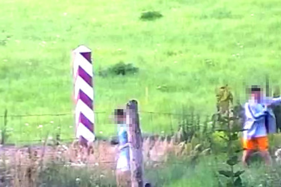 Dzieci zrobiły selfie na granicy. Szybka reakcja patrolu SG