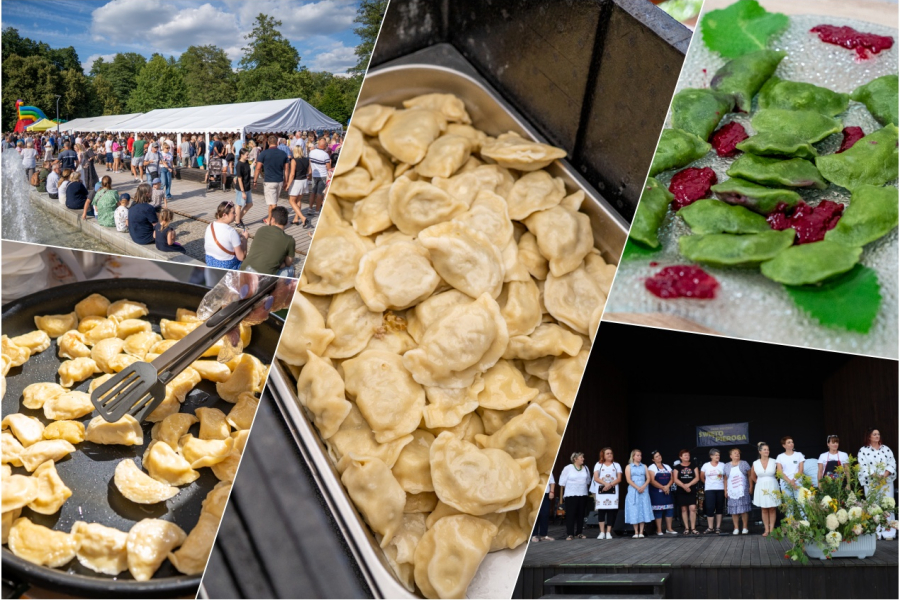 Tysiące pierogów i tłumy gości – tak wyglądało Święto Pieroga w Horyńcu-Zdroju [ZDJĘCIA]