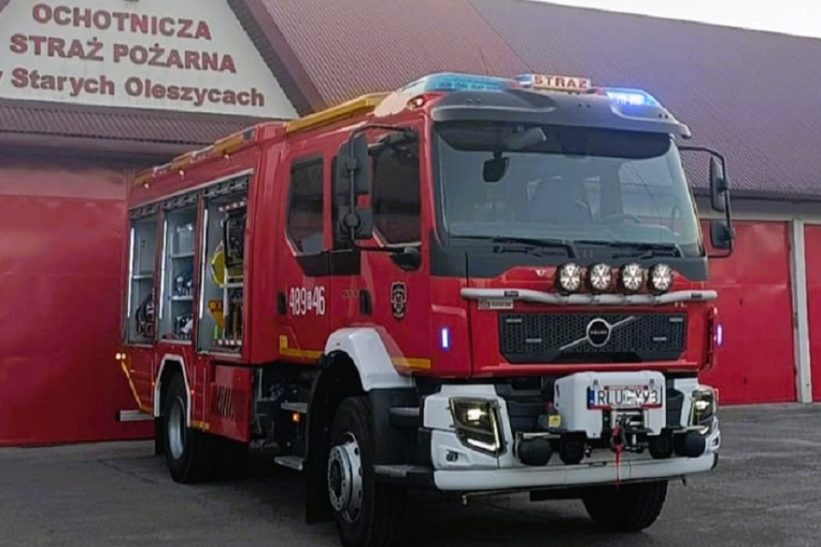 Nowy wóz ratowniczo-gaśniczy w OSP Stare Oleszyce. Kosztował 1,2 mln złotych