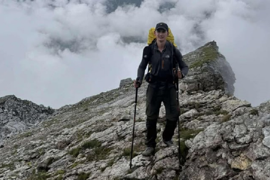 Wędrówka życia. Karol Błakita ze Starego Lublińca samotnie przeszedł Alpy