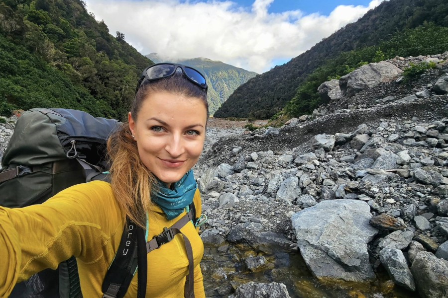 Zuzanna Puchalska ze Starego Sioła przemierzyła samotnie 3040 km przez Nową Zelandię