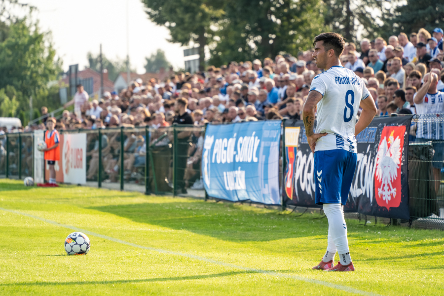 Pogoń-Sokół straciła zwycięstwo w ostatniej minucie. Remis z Siarką Tarnobrzeg [VIDEO]