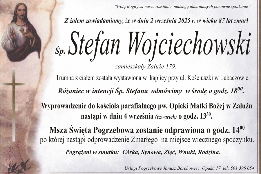 Zmarł Stefan Wojciechowski [87 lat]