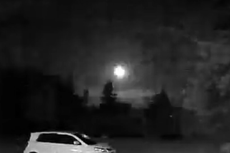 Niespełna 40 km od Narola zestrzelono drona [VIDEO]