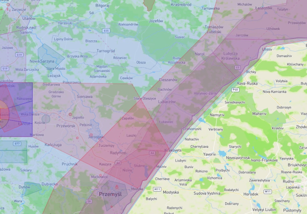 Ograniczenie ruchu lotniczego nad powiatem lubaczowskim -  zakaz lotów dronami