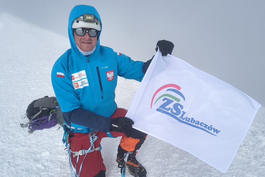 Najwyższy szczyt Europy zdobyty! Piotr Stukan na Mont Blanc