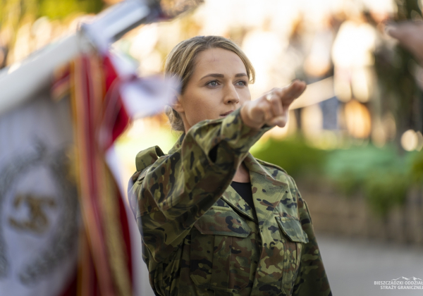 50 nowych funkcjonariuszy w szeregach Straży Granicznej [ZOBACZ ZDJĘCIA]