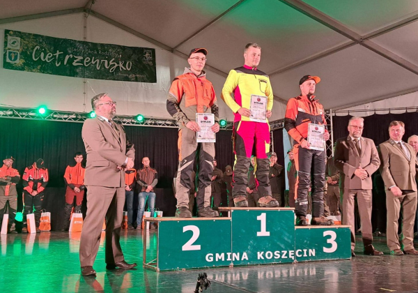 Krzysztof Sycz w gronie najlepszych drwali w Polsce