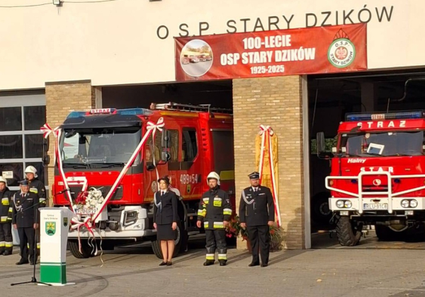 Ochotnicza Straż Pożarna w Starym Dzikowie świętowała 100-lecie istnienia