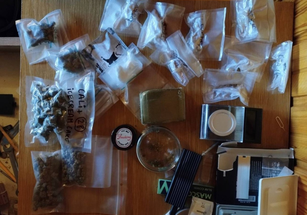 30-latek posiadał duże ilości narkotyków. Grozi mu 10 lat więzienia