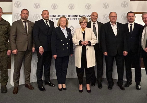 Barbara Broź na spotkaniu w MON. Rozmowy o bezpieczeństwie i programie „Tarcza Wschód”