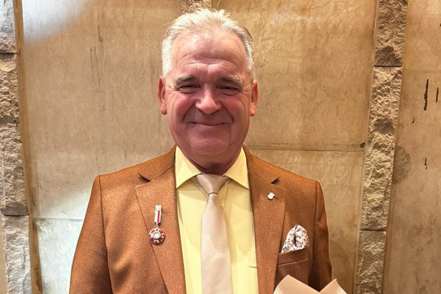 Józef Lewkowicz z Nowego Sioła odznaczony przez Minister Kultury