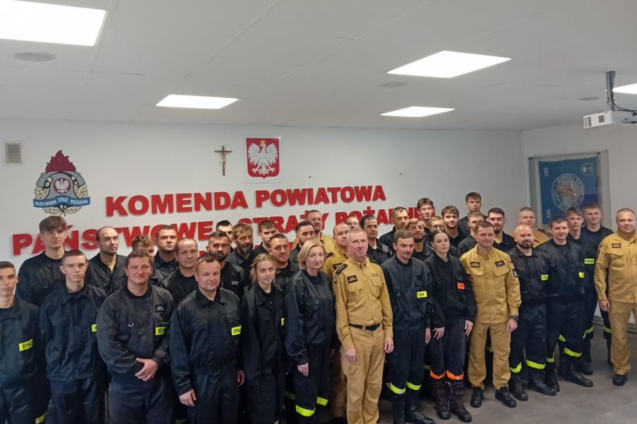 To oni ruszą do akcji! 35 druhów i druhen ukończyło szkolenie OSP