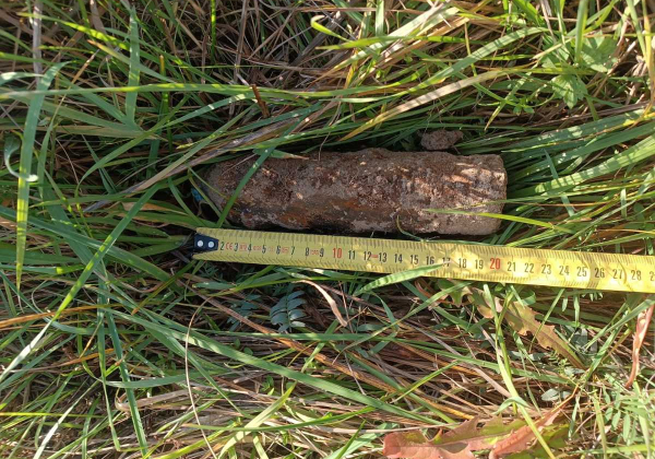 Futory: podczas prac drogowych wykopano pociski artyleryjskie z czasów II wojny światowej