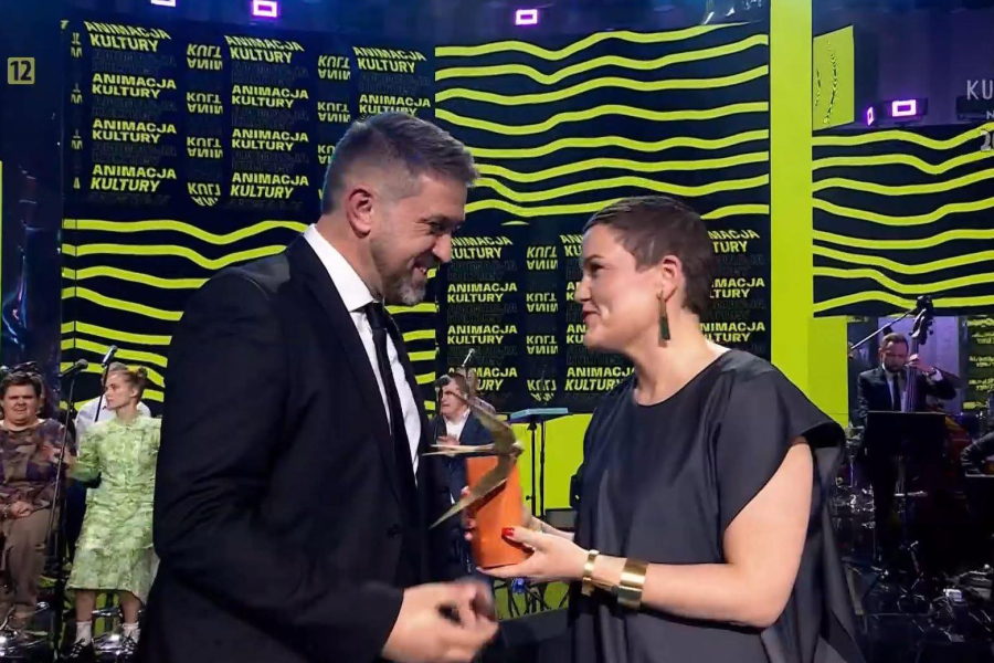 Marcin Piotrowski nagrodzony przez Minister Kultury i Dziedzictwa Narodowego