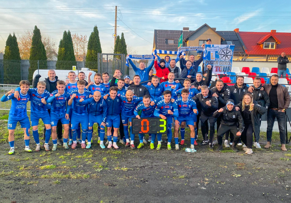 Pogoń-Sokół Lubaczów pewnie wygrywa w Kazimierzy Wielkiej [SKRÓT MECZU]