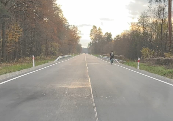 Przebudowa drogi z Lipiny do Jarosławia dobiega końca [ZOBACZ FILM]