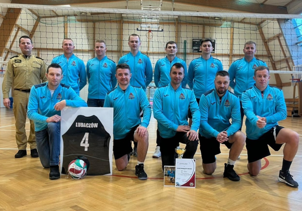 Strażacy z Lubaczowa awansowali do finału siatkarskich mistrzostw województwa