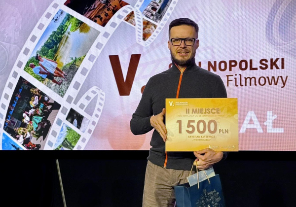 Kolejny sukces Krystiana Kłysewicza! II miejsce w prestiżowym konkursie filmowym