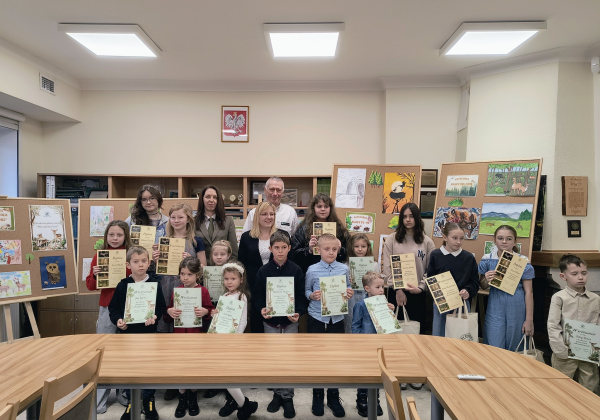Blisko 500 prac w konkursie „Mieszkańcy lasu”. Poznaliśmy laureatów
