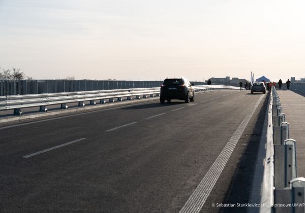 Jak jedzie się nową drogą i mostem na Sanie w Jarosławiu? [ZOBACZ FILM]