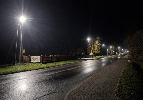 Modernizacja oświetlenia w gminie Stary Dzików. Jeden etap zakończony, drugi na finiszu