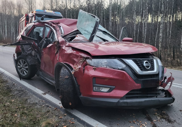 Tragiczny wypadek niedaleko Starego Sioła. Nie żyje 36-letnia kobieta