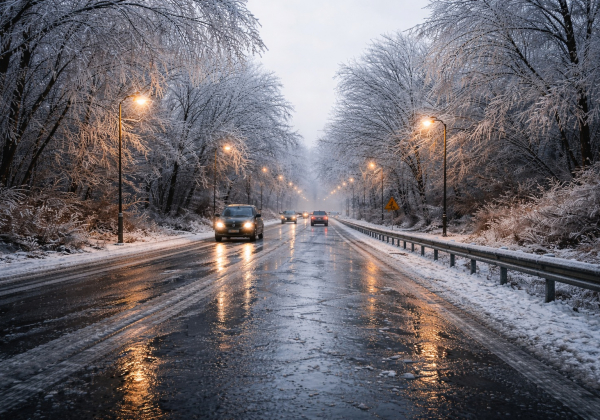 Marznące opady i śnieg. IMGW wydał ostrzeżenie na piątkowe popołudnie i noc