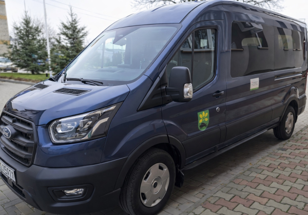 Nowy Ford Transit dla osób z niepełnosprawnościami w gminie Stary Dzików