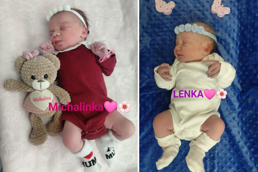 Michalinka i Lenka – pierwsze dzieci urodzone w 2026 roku w lubaczowskim szpitalu