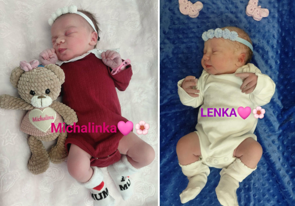 Michalinka i Lenka – pierwsze dzieci urodzone w 2026 roku w lubaczowskim szpitalu