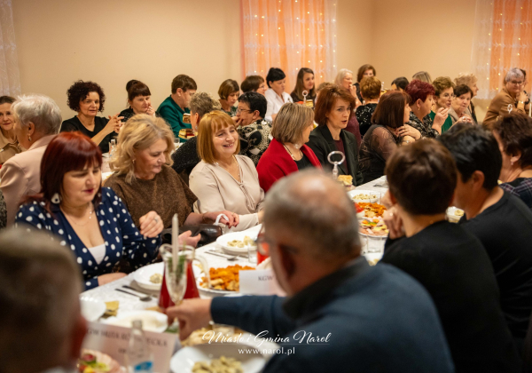 Spotkanie opłatkowe Kół Gospodyń Wiejskich Miasta i Gminy Narol [ZDJĘCIA]